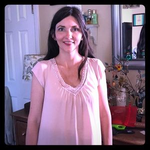 Blush Airy Blouse
